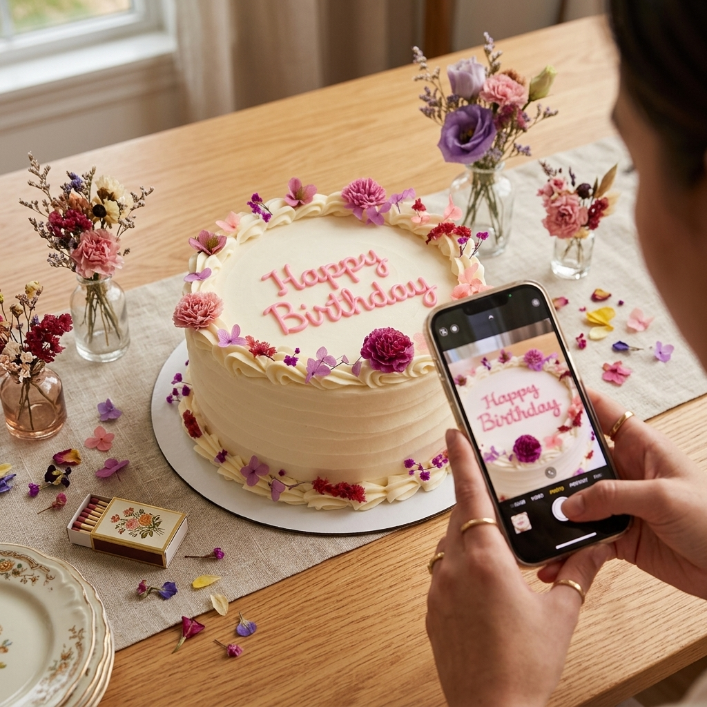 Food Photography per torte: come ottenere lo scatto perfetto per Instagram e TikTok