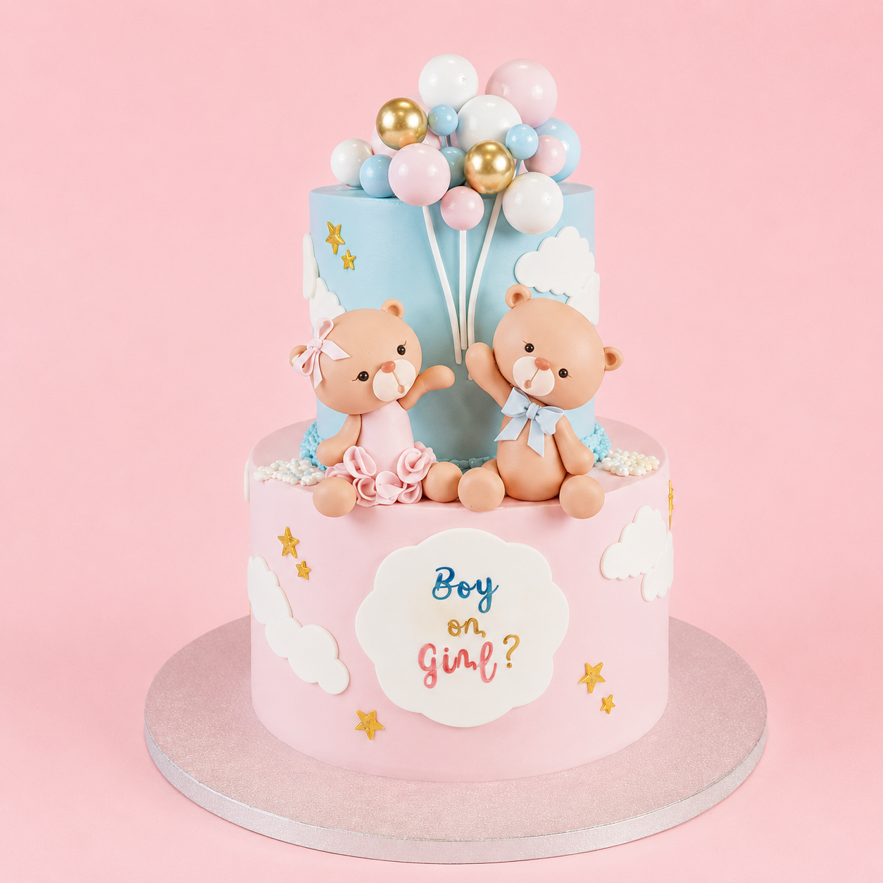 Torte di cake design per nascite e battesimi con consegna a domicilio ovunque nel mondo. 