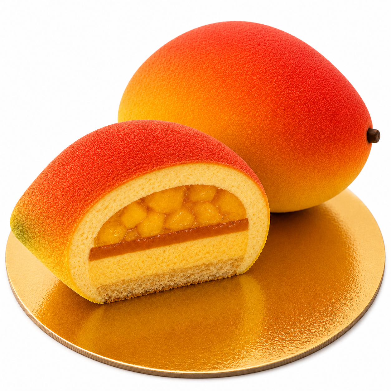Mango realistic cake