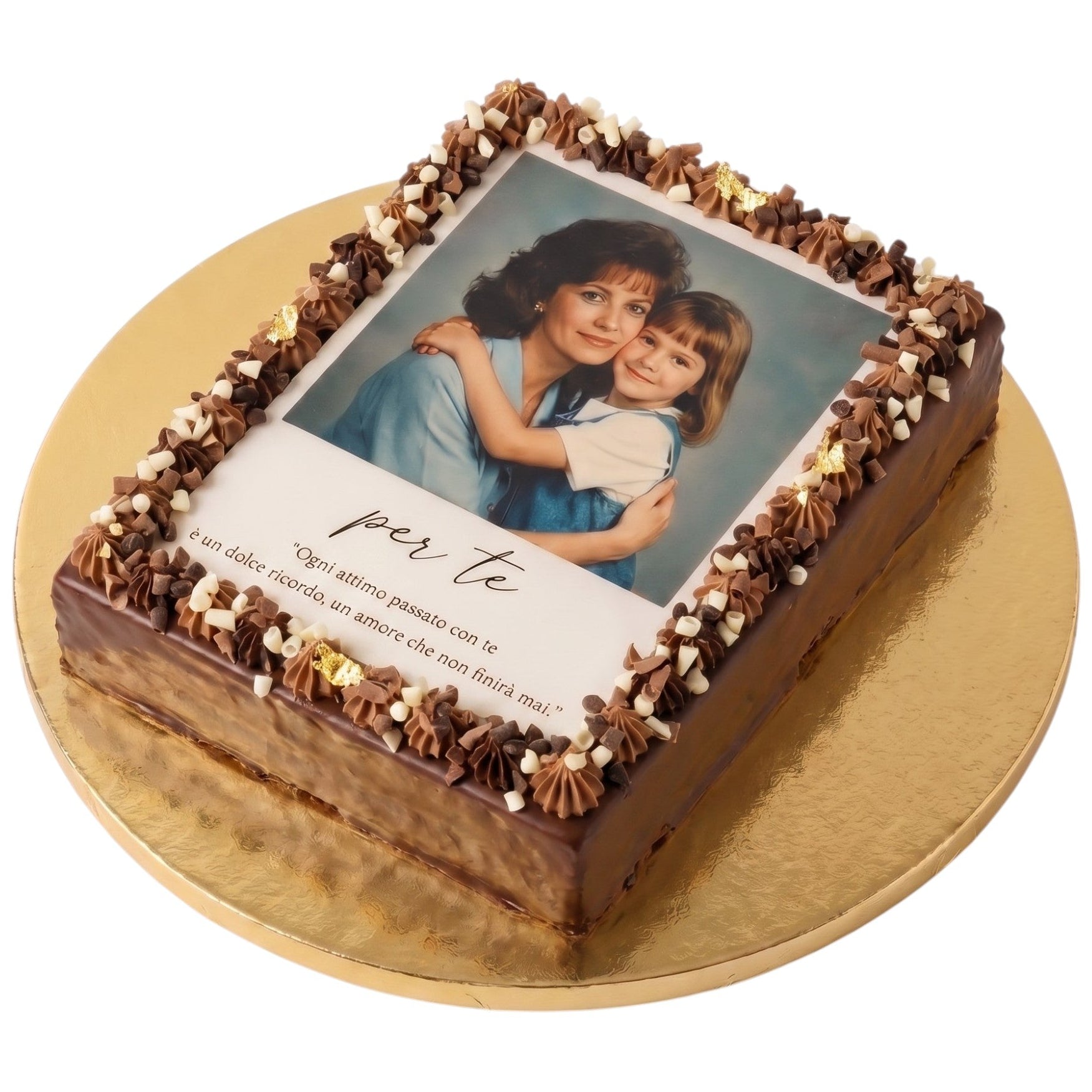 Chocolate Polaroid Cake Polaroid Cake