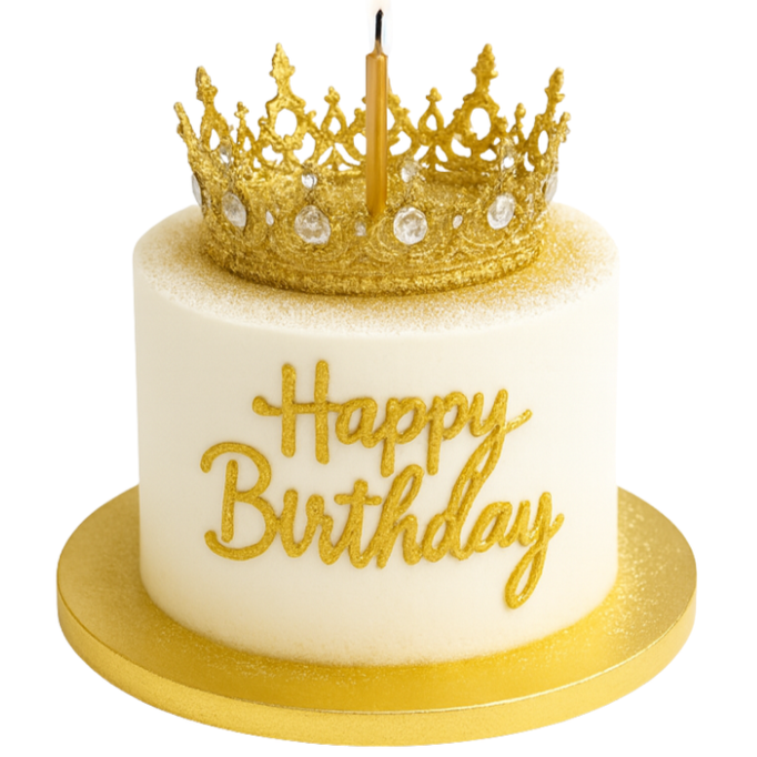 Glitter Blow Cake Glitter Blow Cake