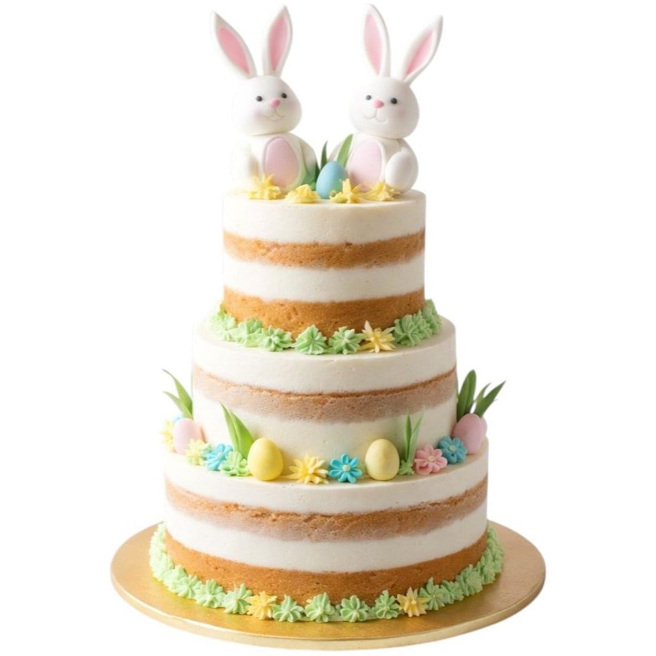 Happy Easter Nude Cake