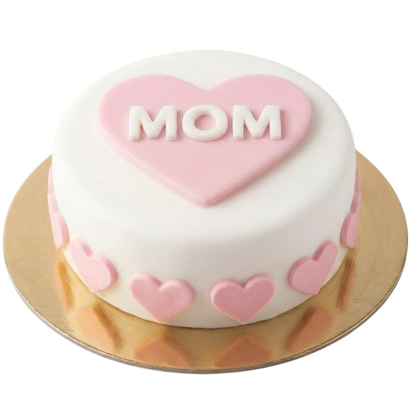Mom Heart Funny Cake Mom Heart Funny Cake