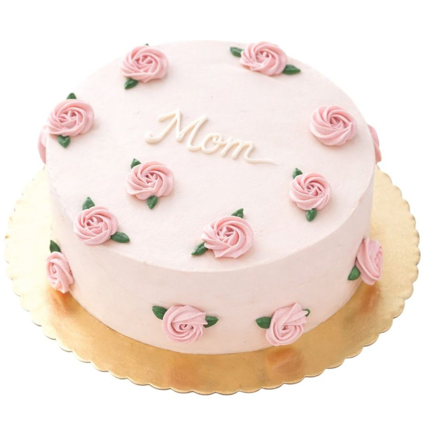 Mom Roses Garden Cake