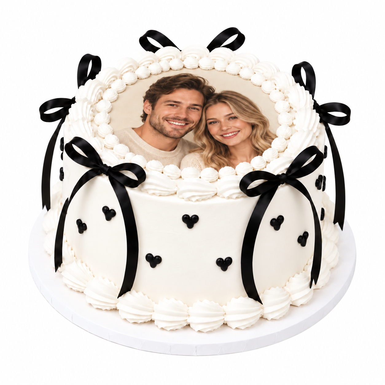 Vintage Photo Cake