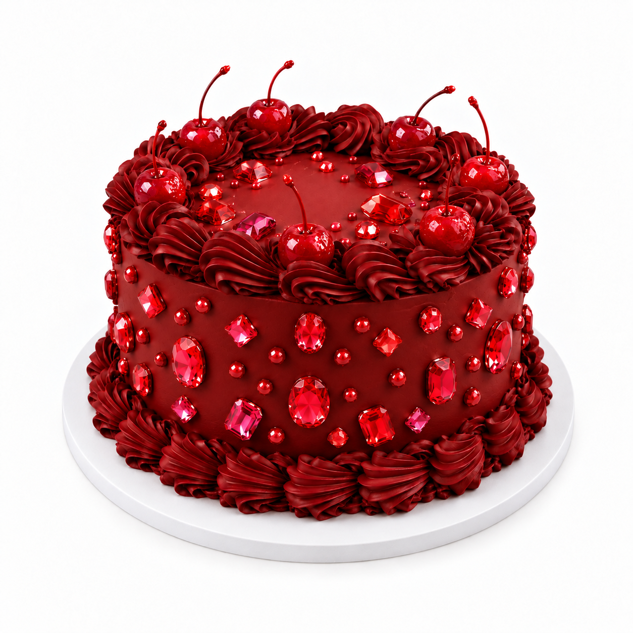 Romantic Gem cake